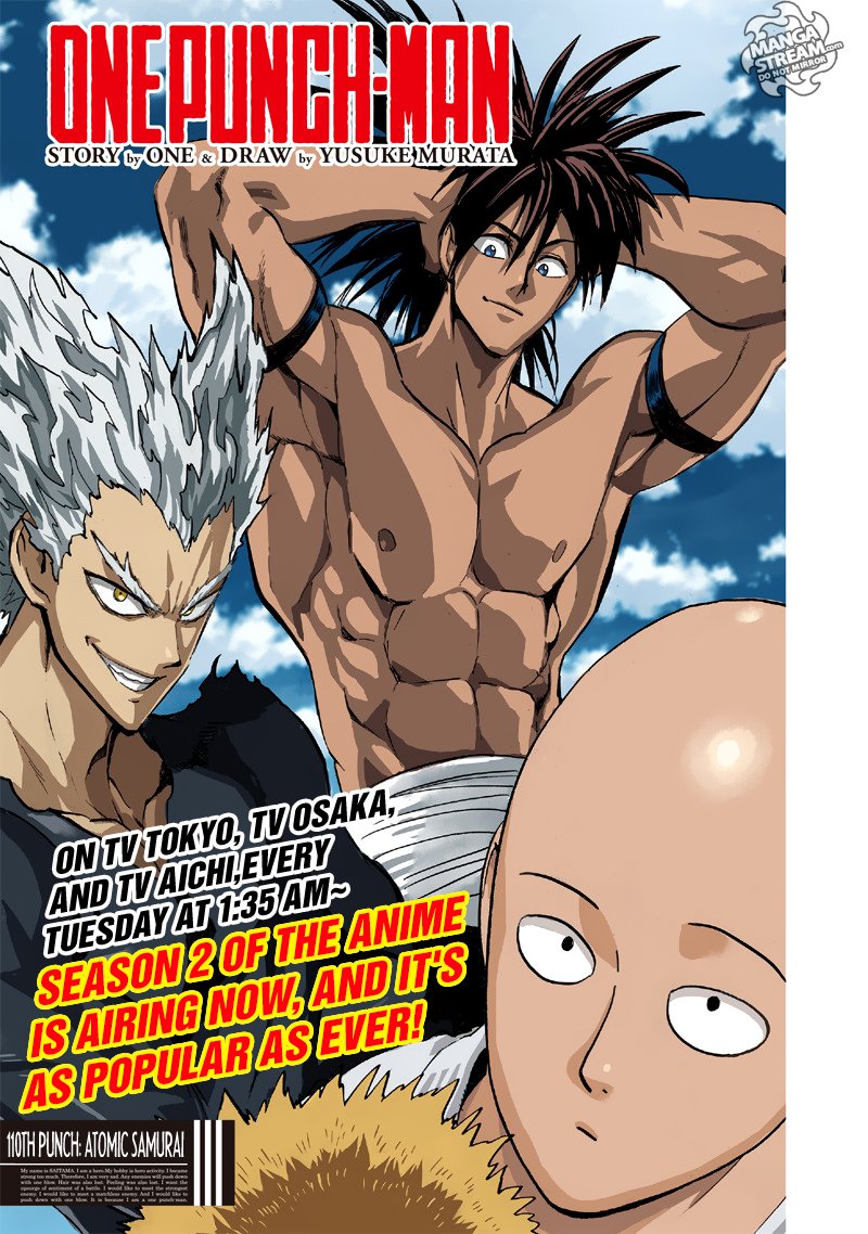 One-Punch Man, Chapter 110 image 01